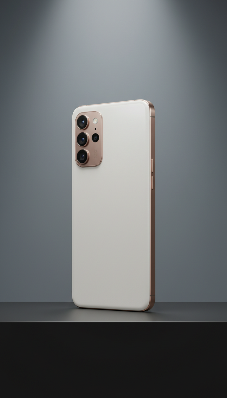 Porcelain-finish luxury smartphone