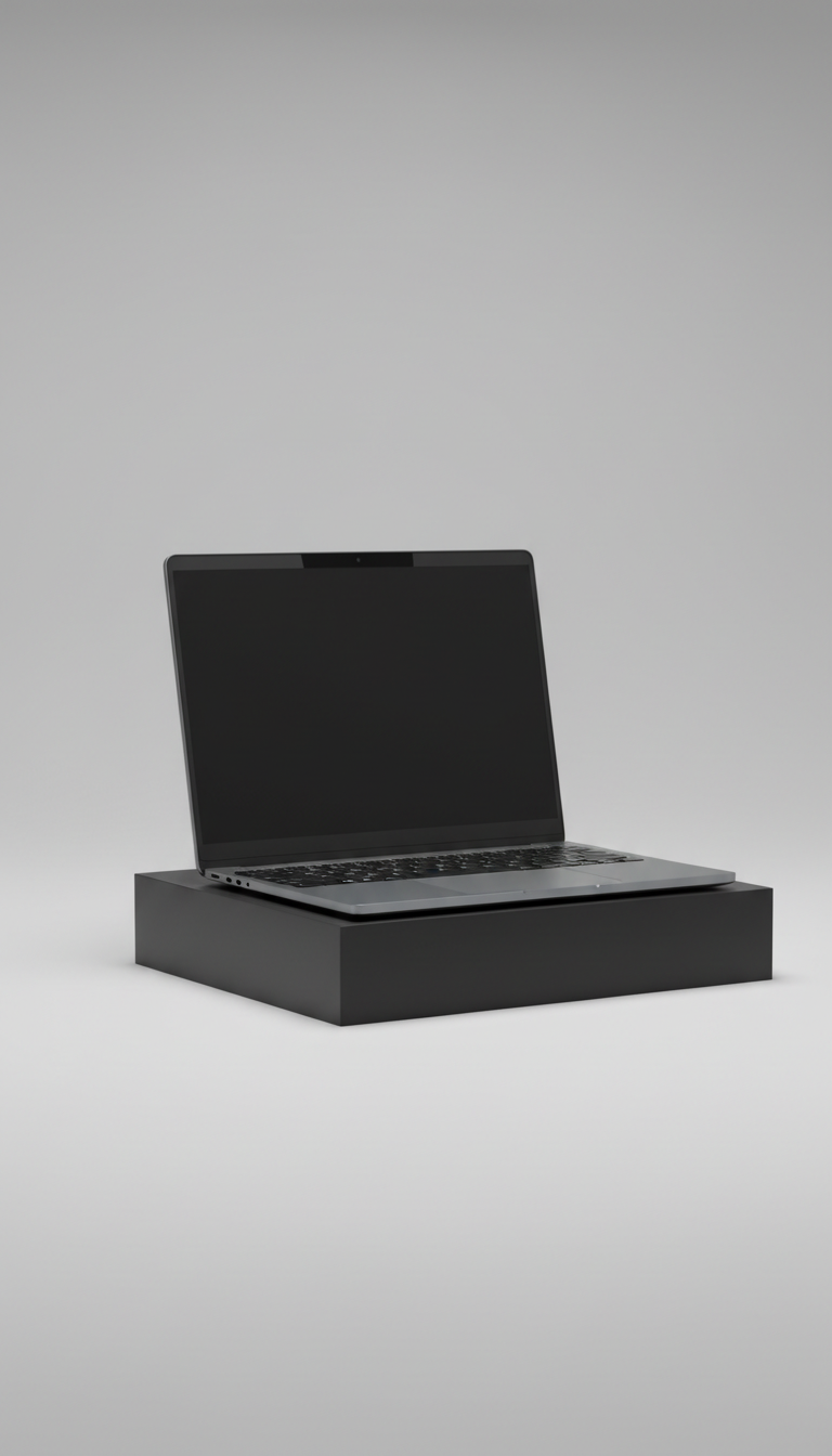 Touchscreen laptop in slate grey