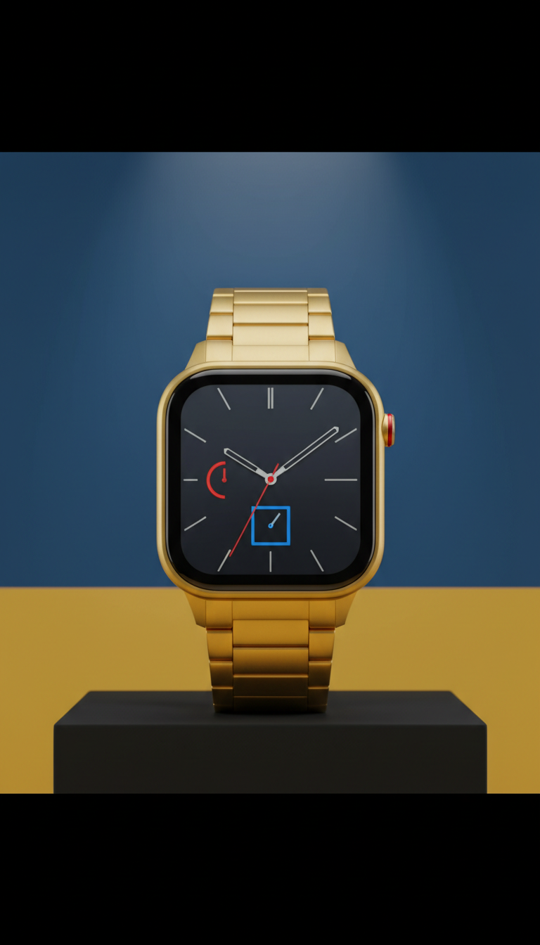 Gold smartwatch limited edition