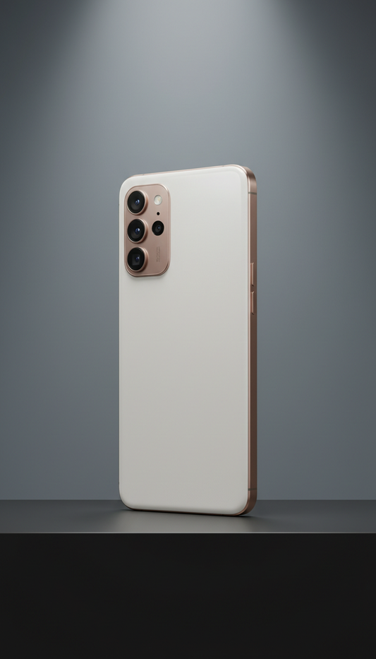 Porcelain-finish luxury smartphone