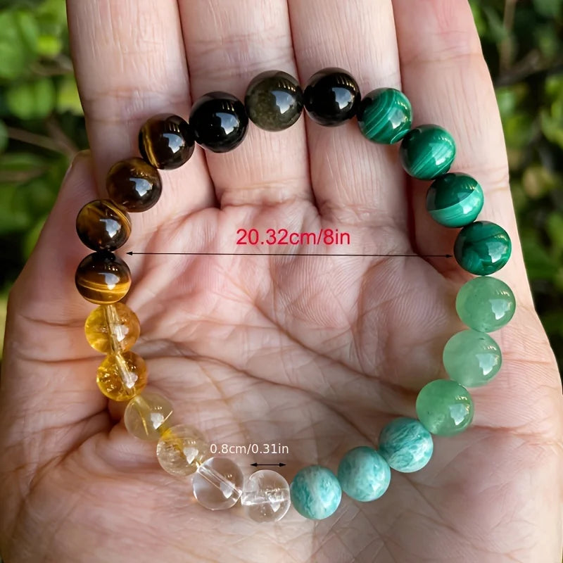 Natural Stone Bracelet Attract Good Luck