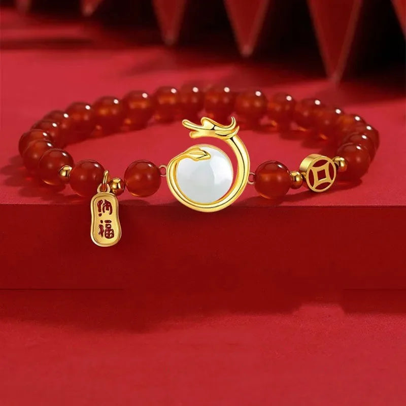 Chinese Style Zodiac Dragon Bracelet