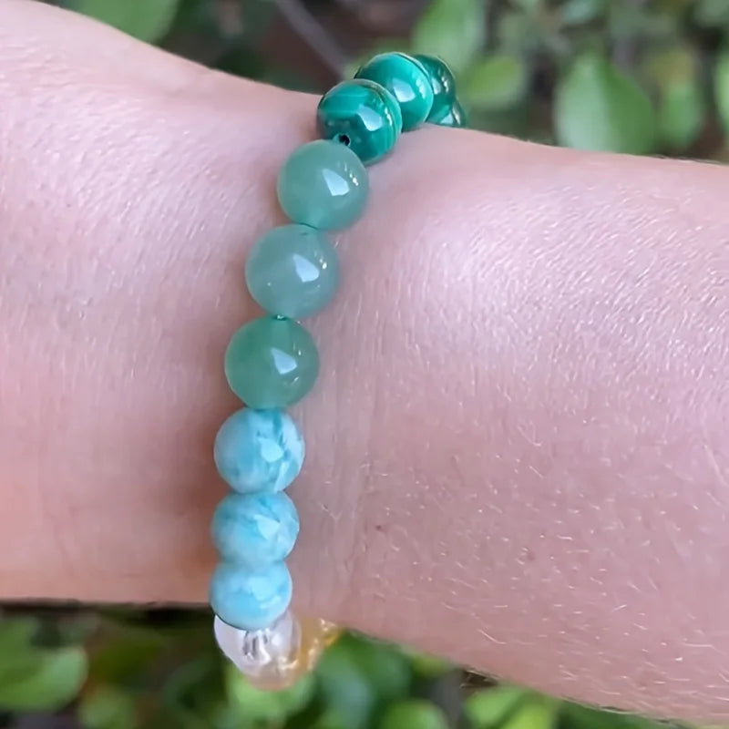 Natural Stone Bracelet Attract Good Luck