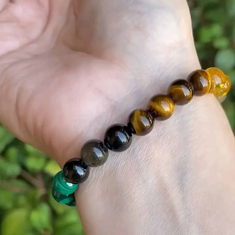 Natural Stone Bracelet Attract Good Luck