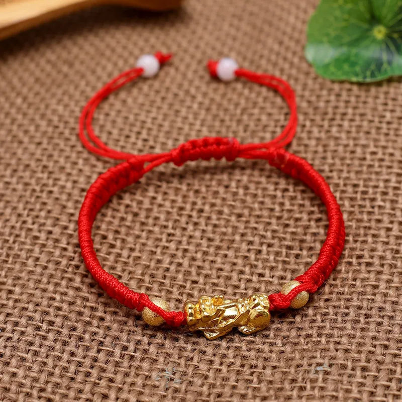 Feng Shui Good Luck Red Color Bracelet