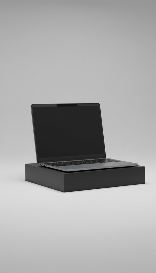 Touchscreen laptop in slate grey